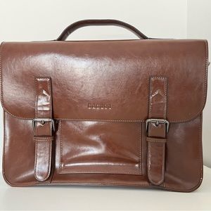 Like New - Brown Leather Briefcase